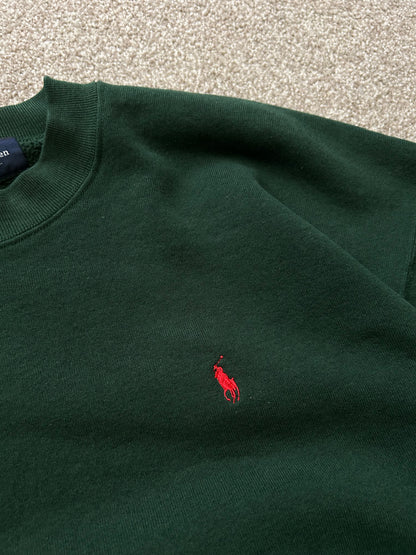 Vintage Ralph Lauren Sweater Green Large