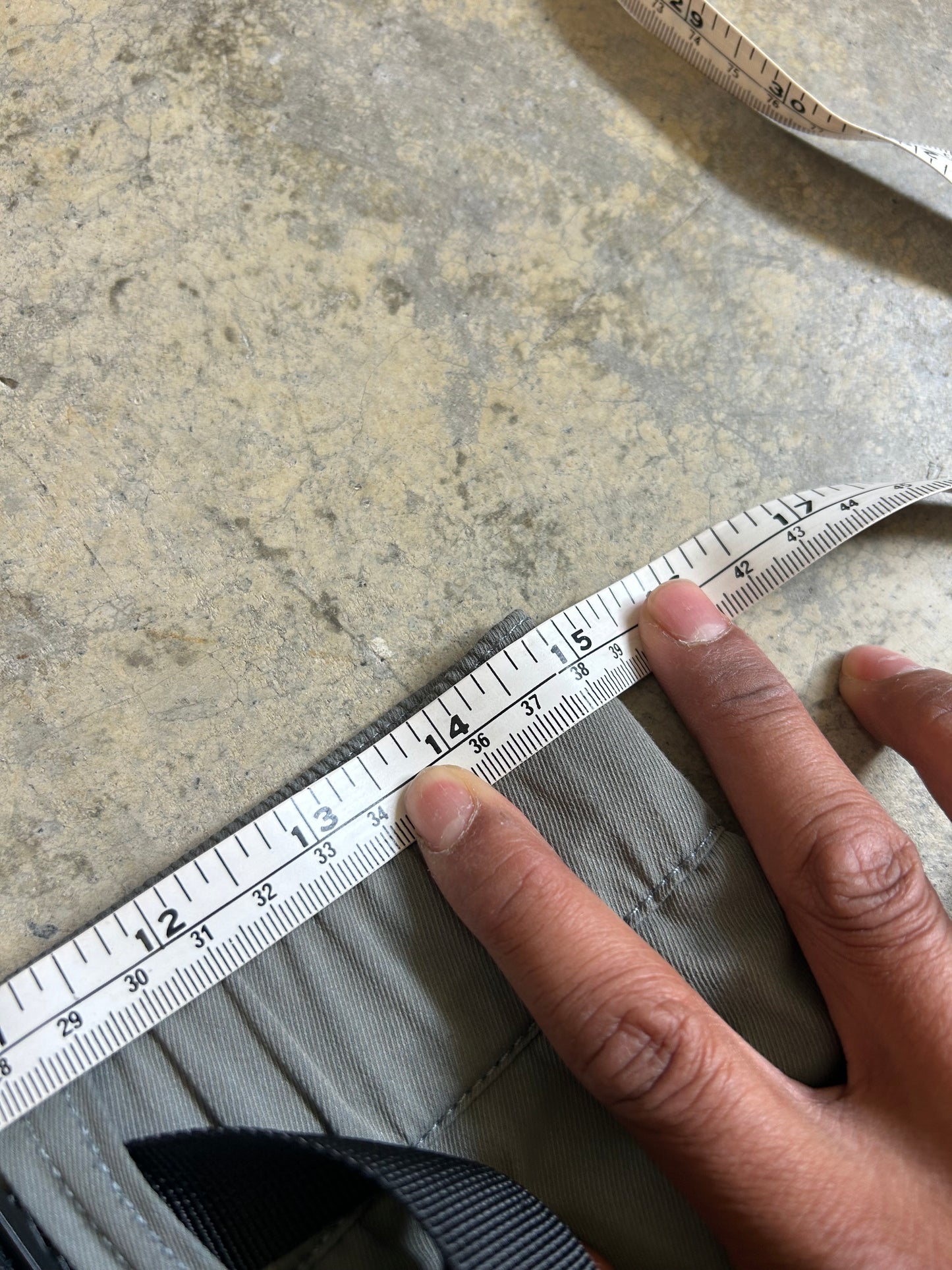 Smoking Life Cargo Pants Nylon Grey size Medium 30