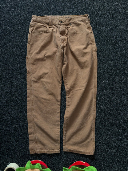 Vintage Wrangler Carpenter Pants size 34 Brown