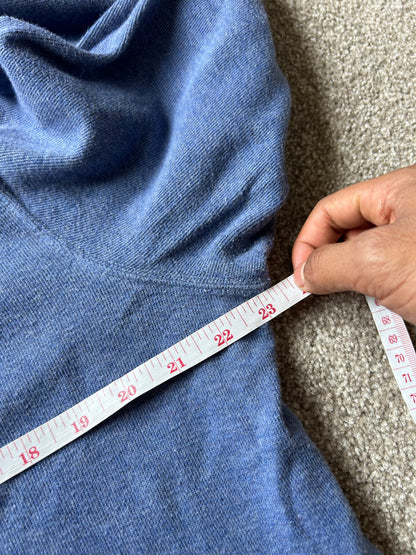 Ralph Lauren quarter zip long sleeve Blue Polo