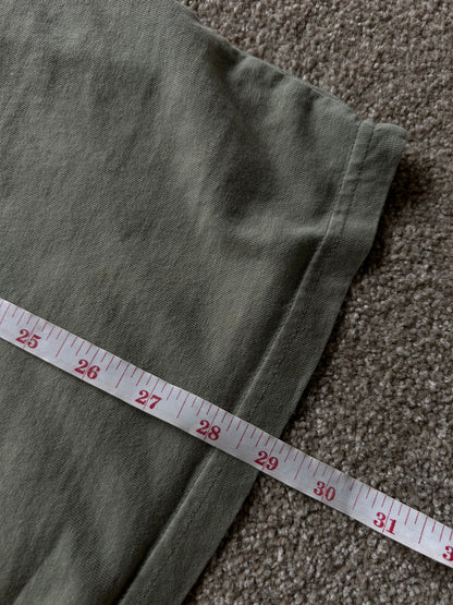 Quicksilver Green Tee Tshirt Medium Oversize Large Fit