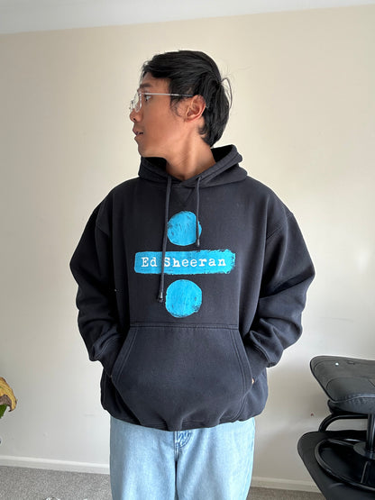 Ed Sheeran "Divide" World Tour (2017-2019) black hoodie Medium