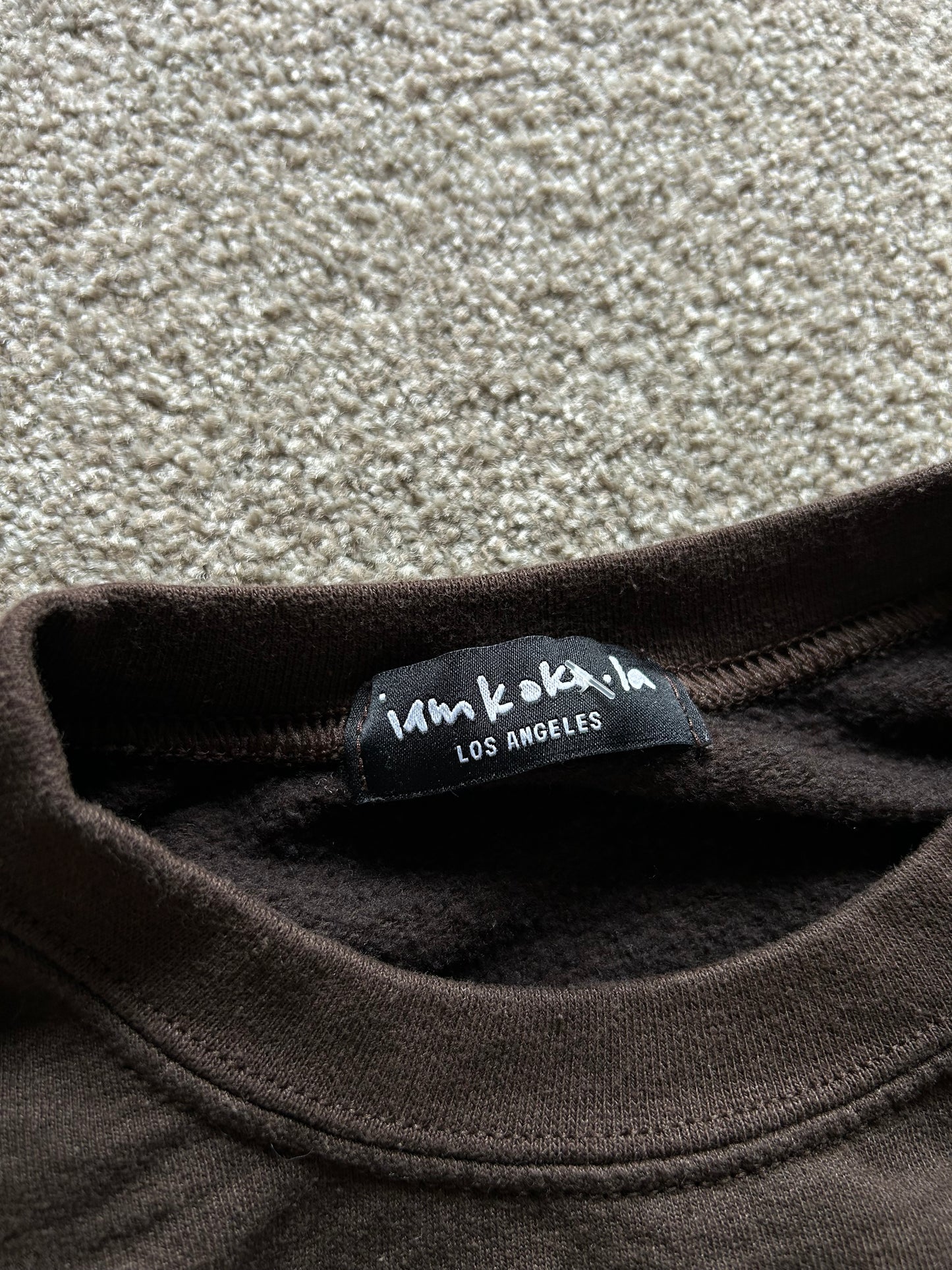 MEN'S DIOR PATCH OVERSIZED CREWNECK SWEATSHIRT Large