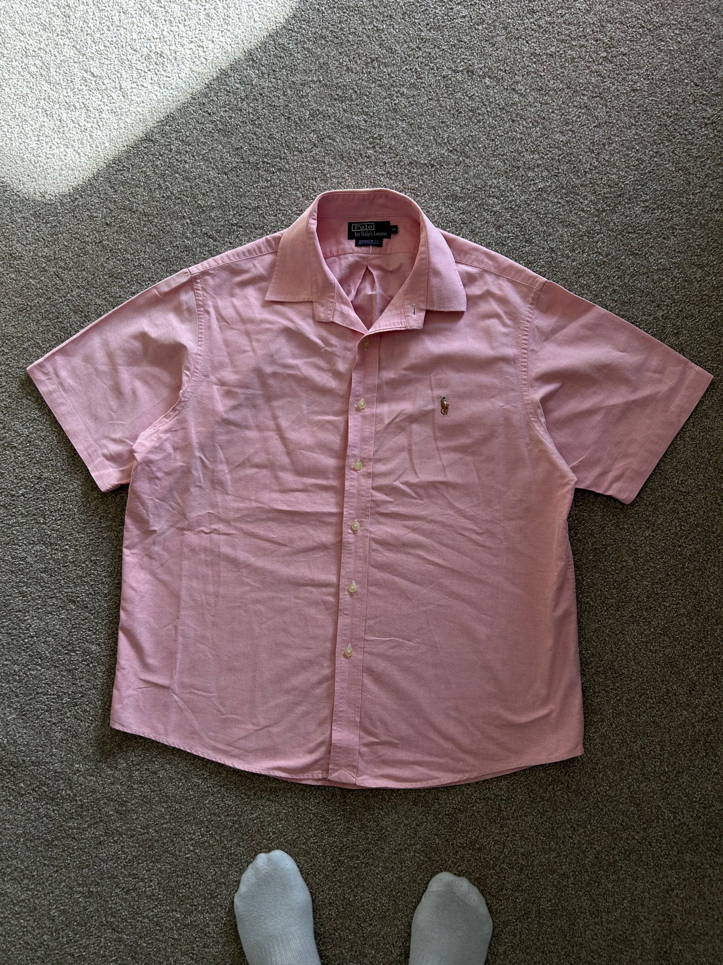 Classic Fit Oxford Shirt
Polo Ralph Lauren Pink XL