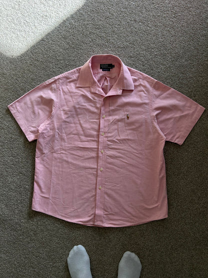 Classic Fit Oxford Shirt
Polo Ralph Lauren Pink XL