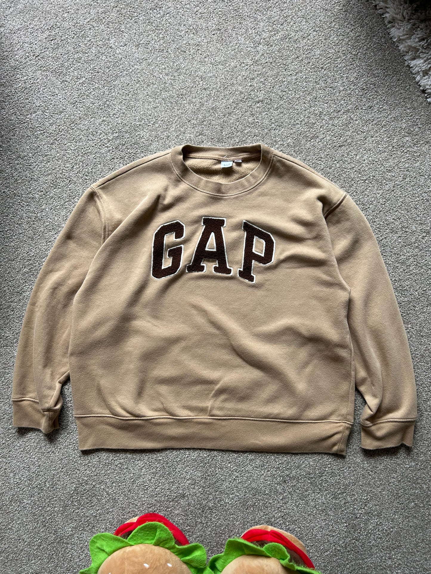 Gap Women's Sweater Mocha Large