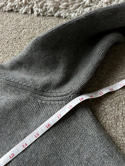 Ralph Lauren RL Grey Wool Zip Jacket Small