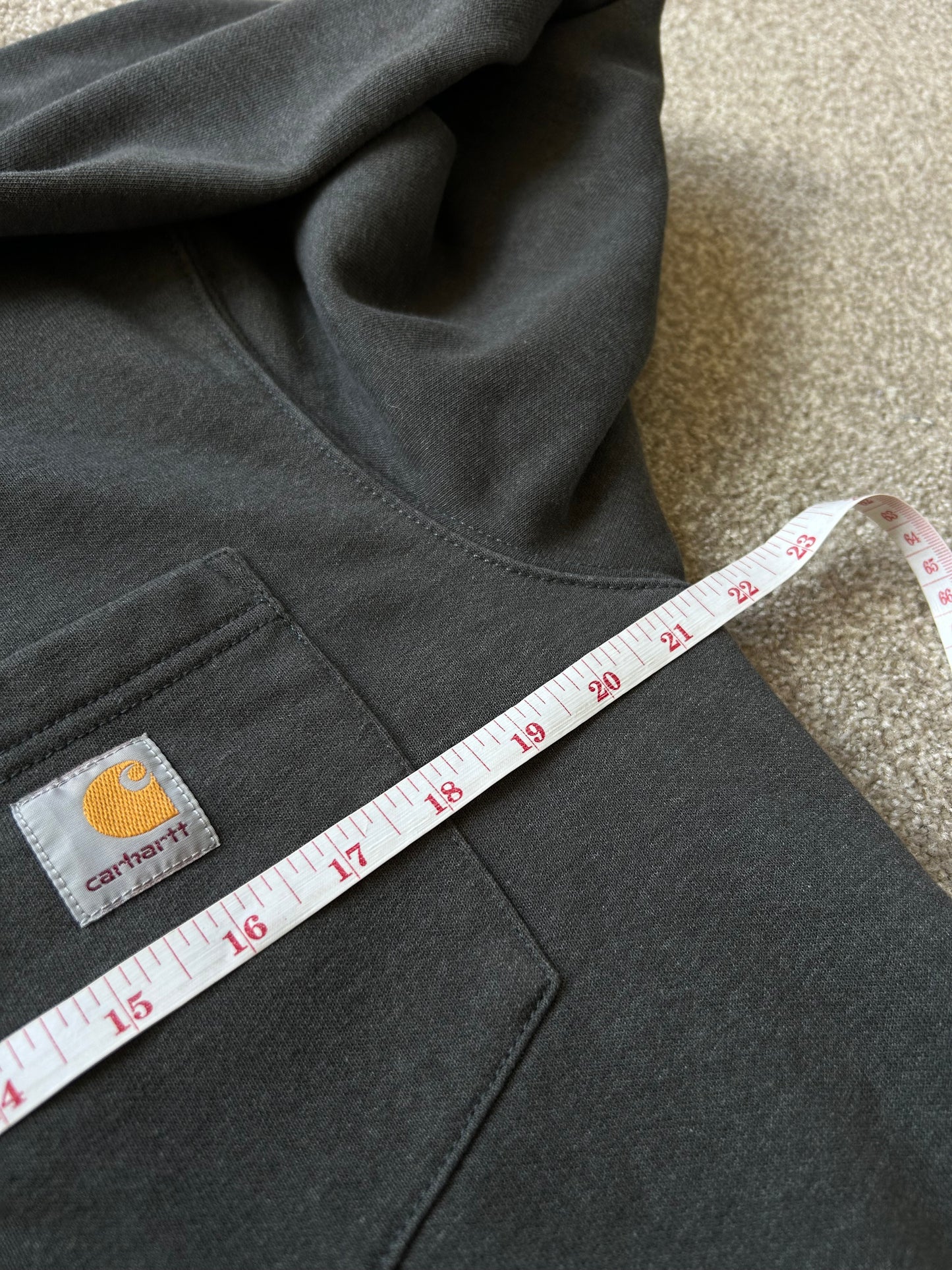 Carhartt Small Grey Pocket Tee Sweater