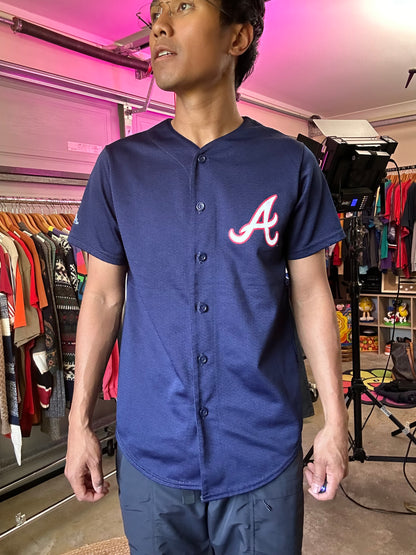 Vintage Atlanta Braves baseball jersey Majestic