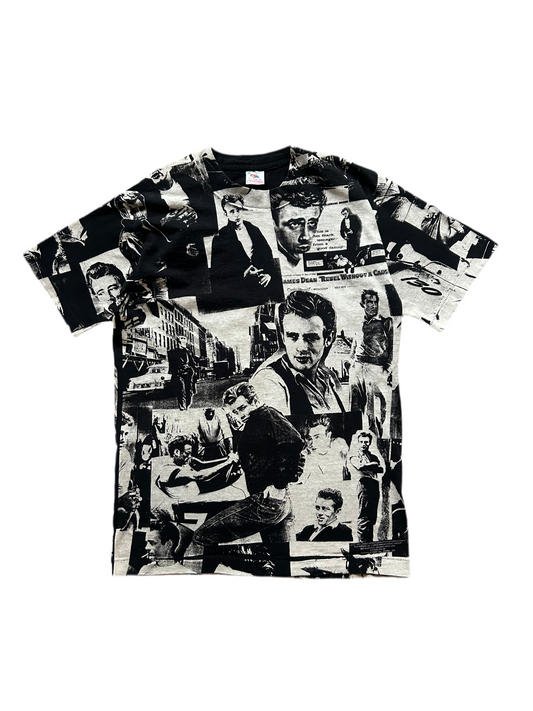 Vintage James Dean All Over Print FOTL Tag 1993 Medium Single Stitch