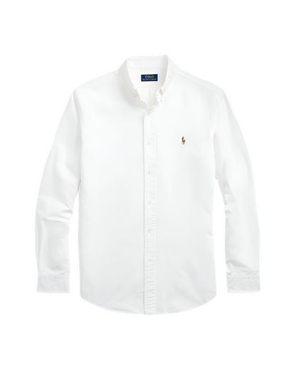 RALPH LAUREN 
Slim-Fit Cotton Oxford Shirt Medium