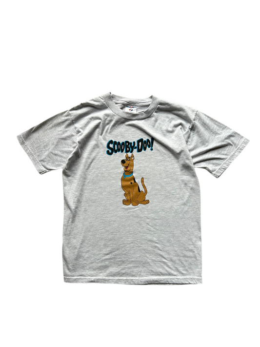Vintage Scooby Doo Tee Grey Medium Jerzees Tag