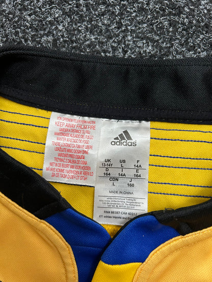 Wellington Hurricanes Super Rugby Home Shirt 2014 Adidas Large L Jersey Yellow