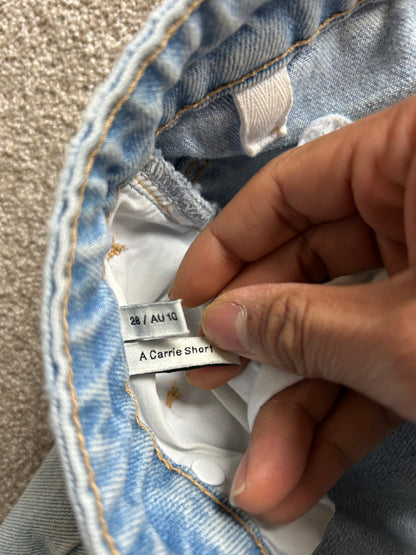 Abrand Jorts Above the Knee size 29 Denim