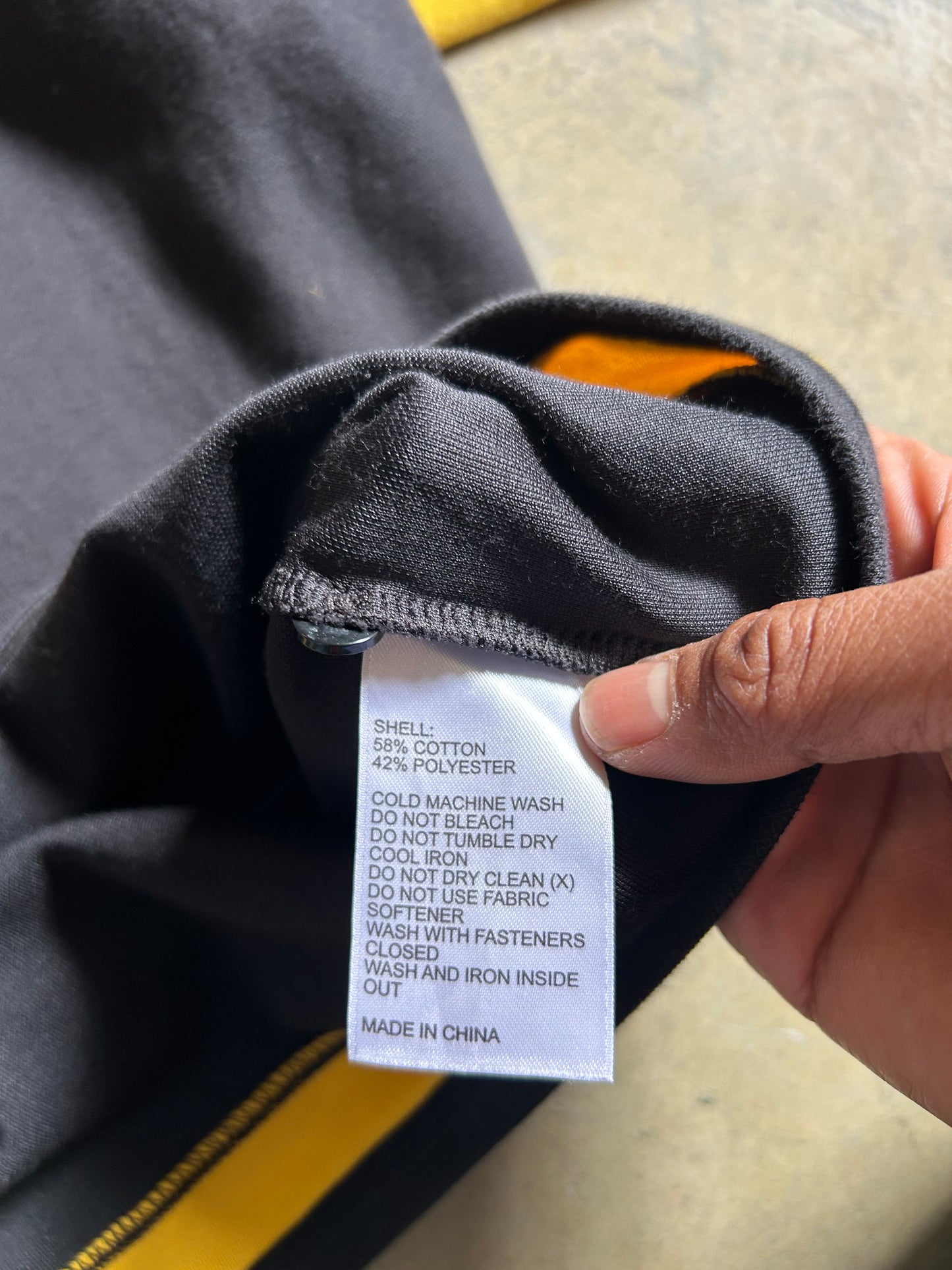 Adidas Ricoh Hurricanes rugby polo shirt Yellow 2015 Small