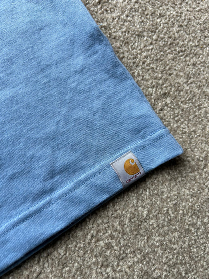 Carhartt TK6089 Heavyweight Relaxed fit Graphic T Blue