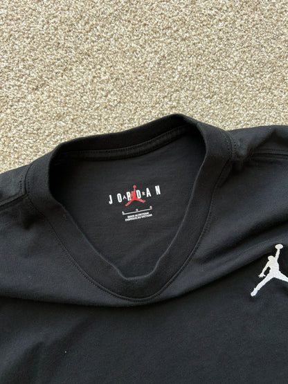 Jordan Jumpman Air Embroidered Tee Large Black