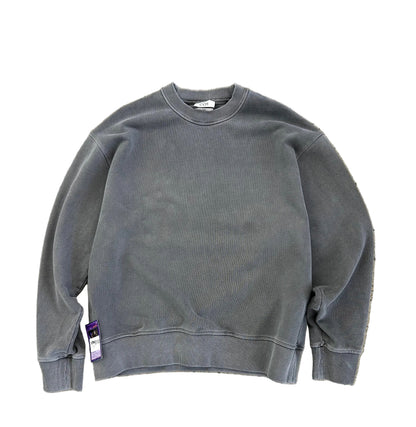 COS crewneck sweatshirt features a washed gray finish for a vintage look Large