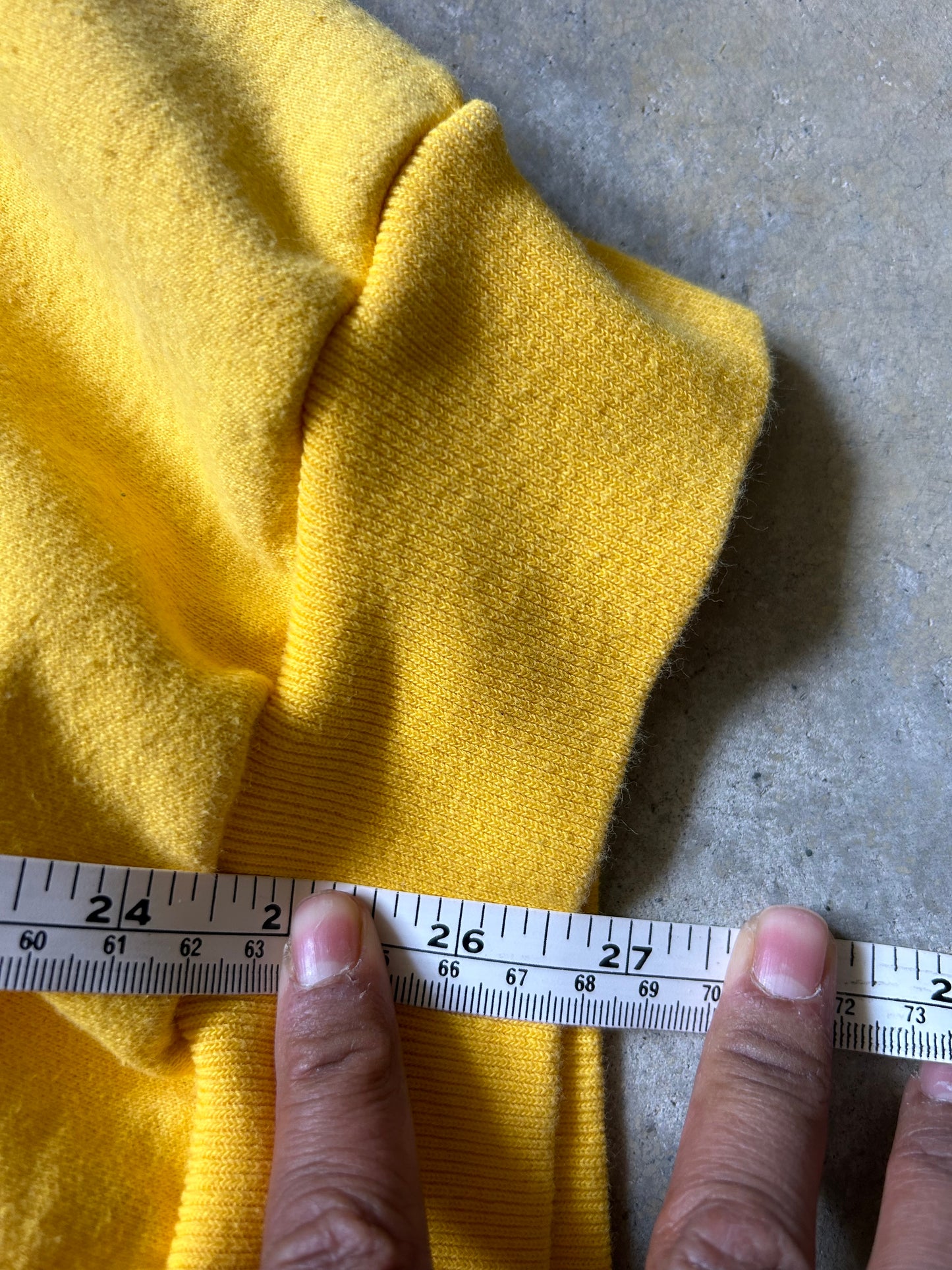 vintage University of Michigan sweatshirt Yellow Large