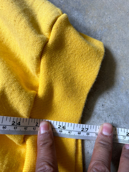 vintage University of Michigan sweatshirt Yellow Large