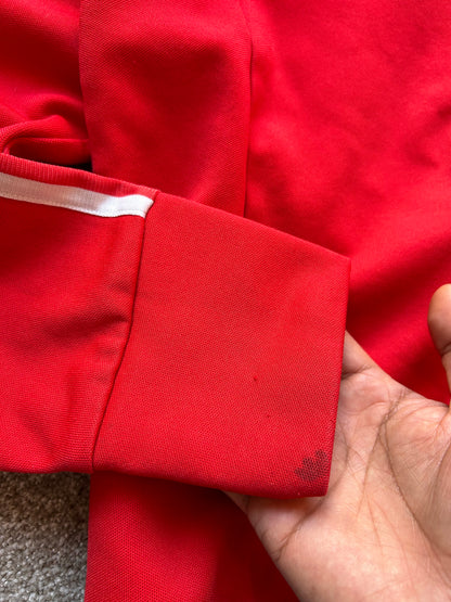 Vintage Adidas Track Jacket Red Small