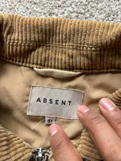 Absent men's cotton canvas work jacket with a corduroy collar Detroit Vibes Small