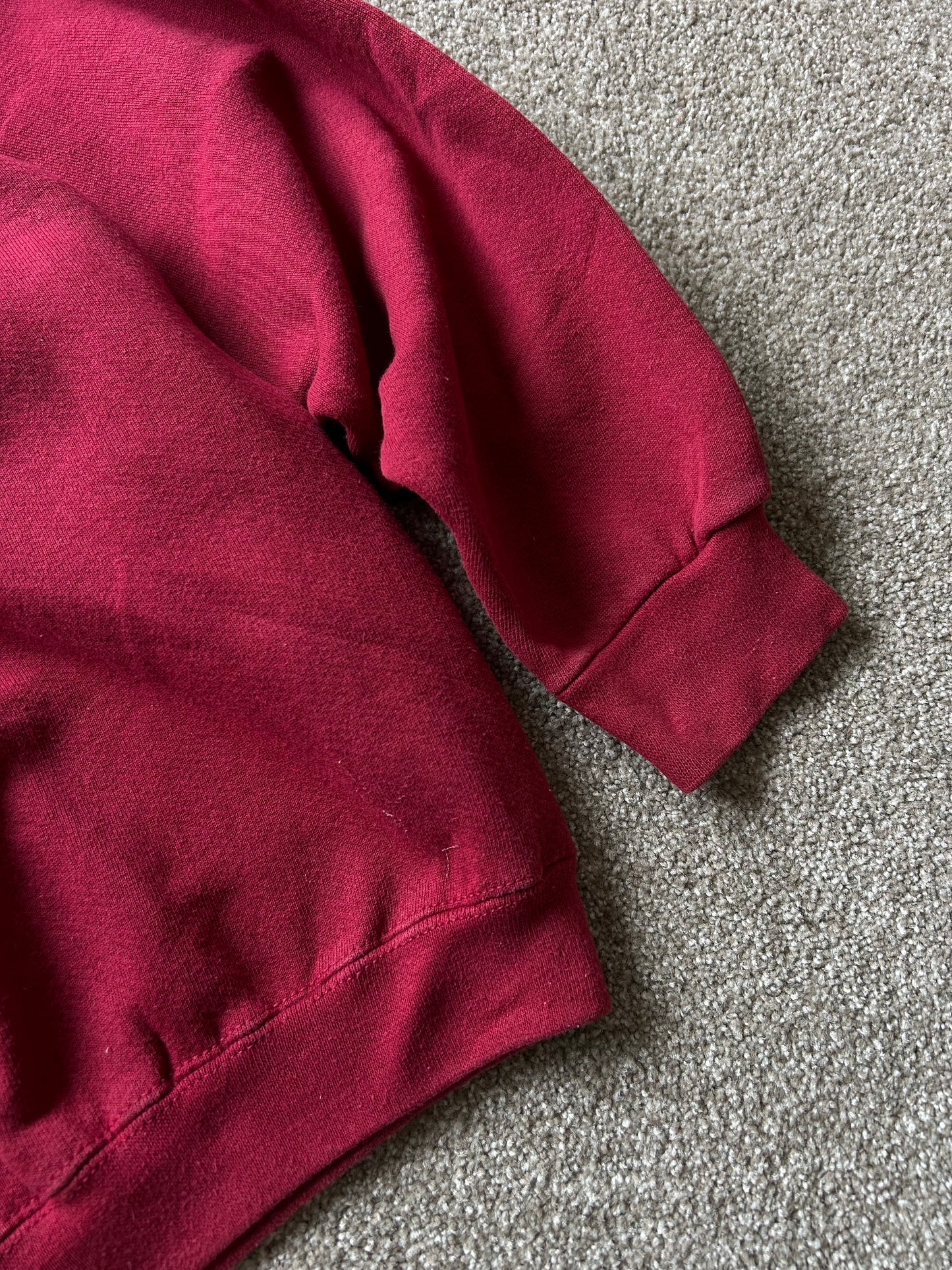 Vintage San Francisco 49ers 2XL Maroon Sweater Embroid
