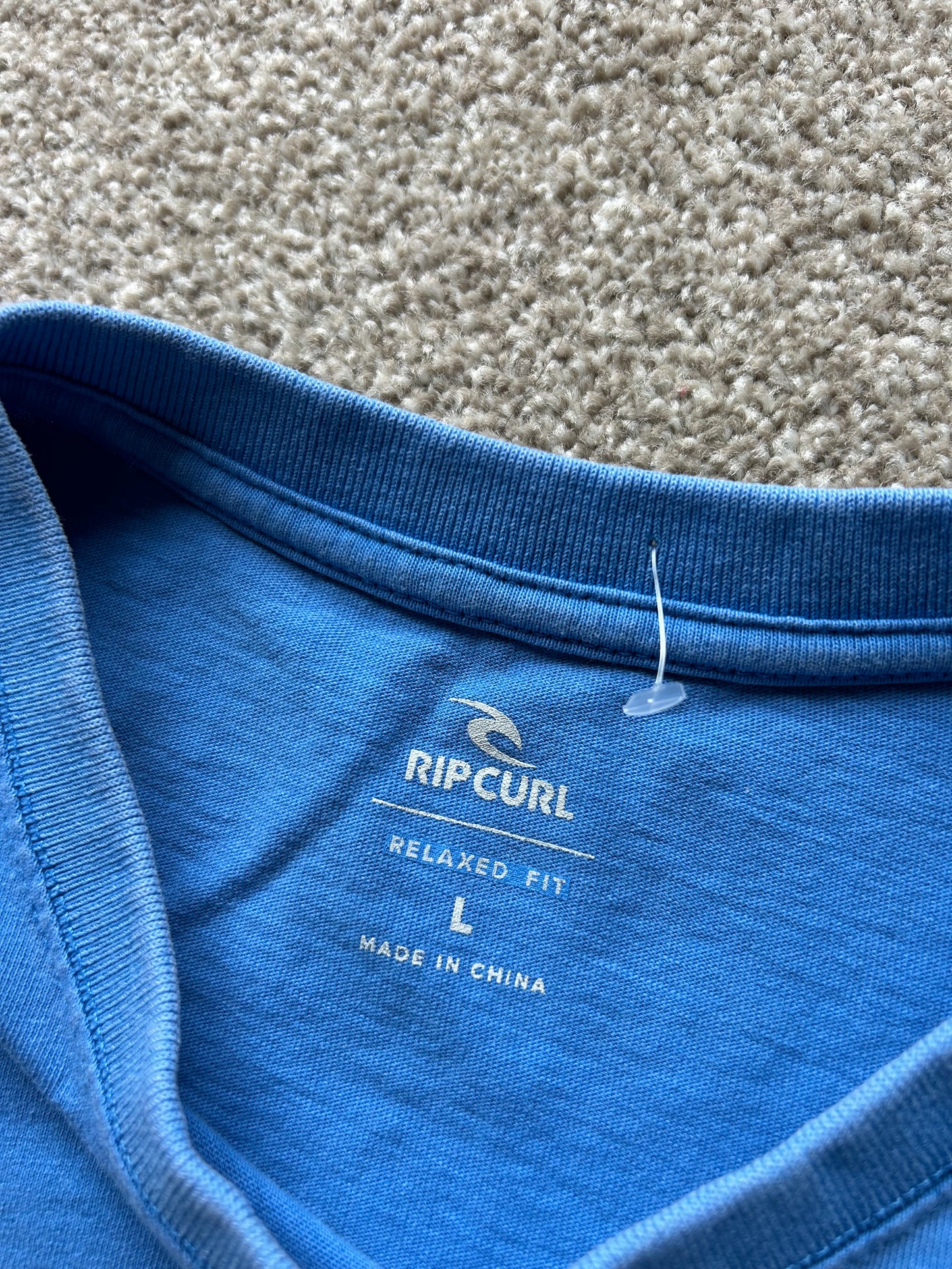 Rip Curl Quest Art T-Shirt in Cobalt Blue Large