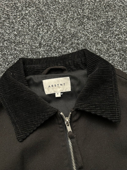 Absent Black Canvas Jacket ( Detroit Vibes)