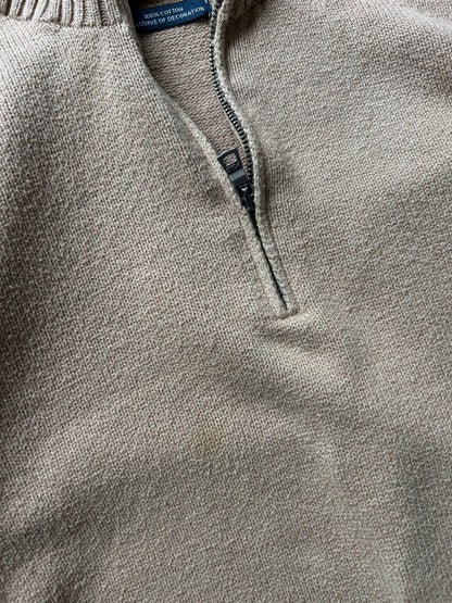 Ralph Lauren RL Quarter Zip size XXL Cream