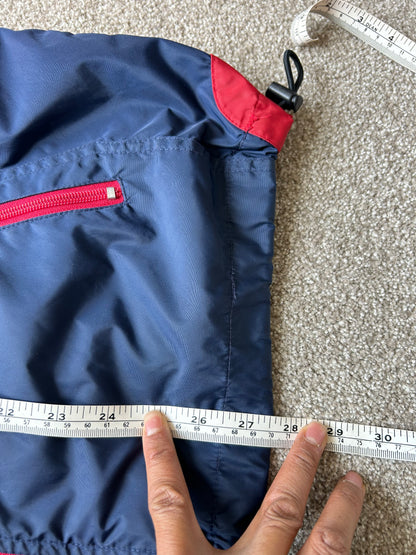 Vintage Tommy Hilfiger Hooded Rain Jacket Nylon size Large Red