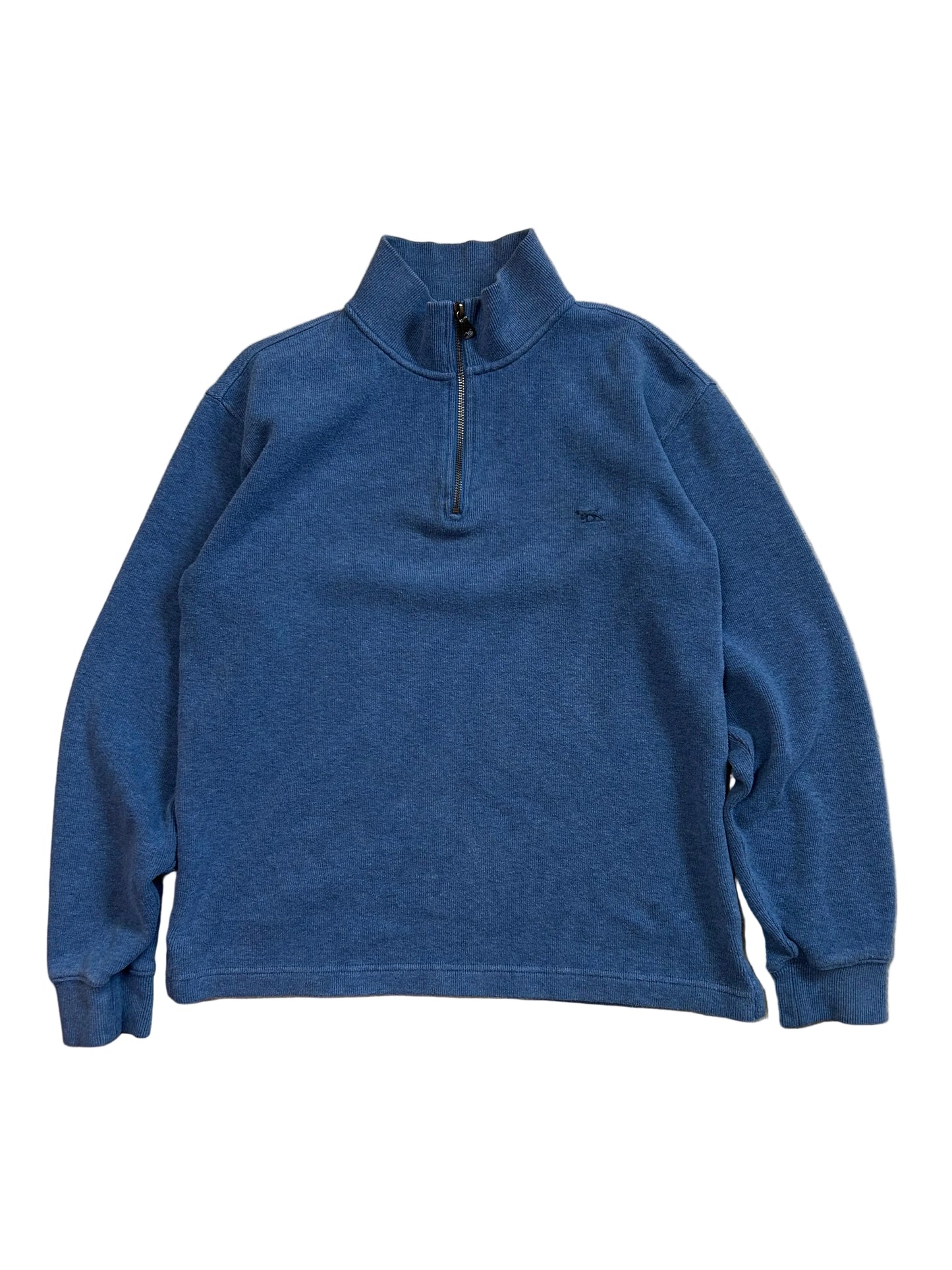 Alton Ave Sweat from the New Zealand heritage brand Rodd & Gunn Quarter Zip Blue Small