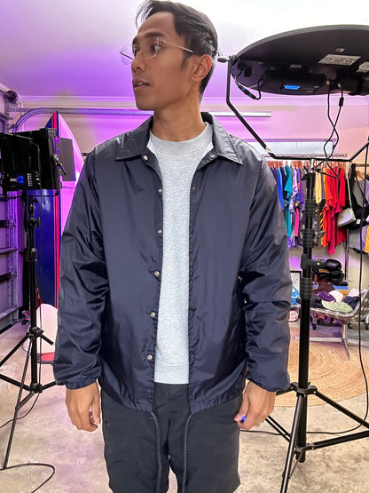 CDG coach jacket Navy COMME des GARCONS Navy Blue Medium