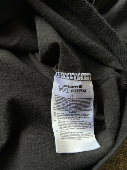 Carhartt Black Script Longsleeve Large