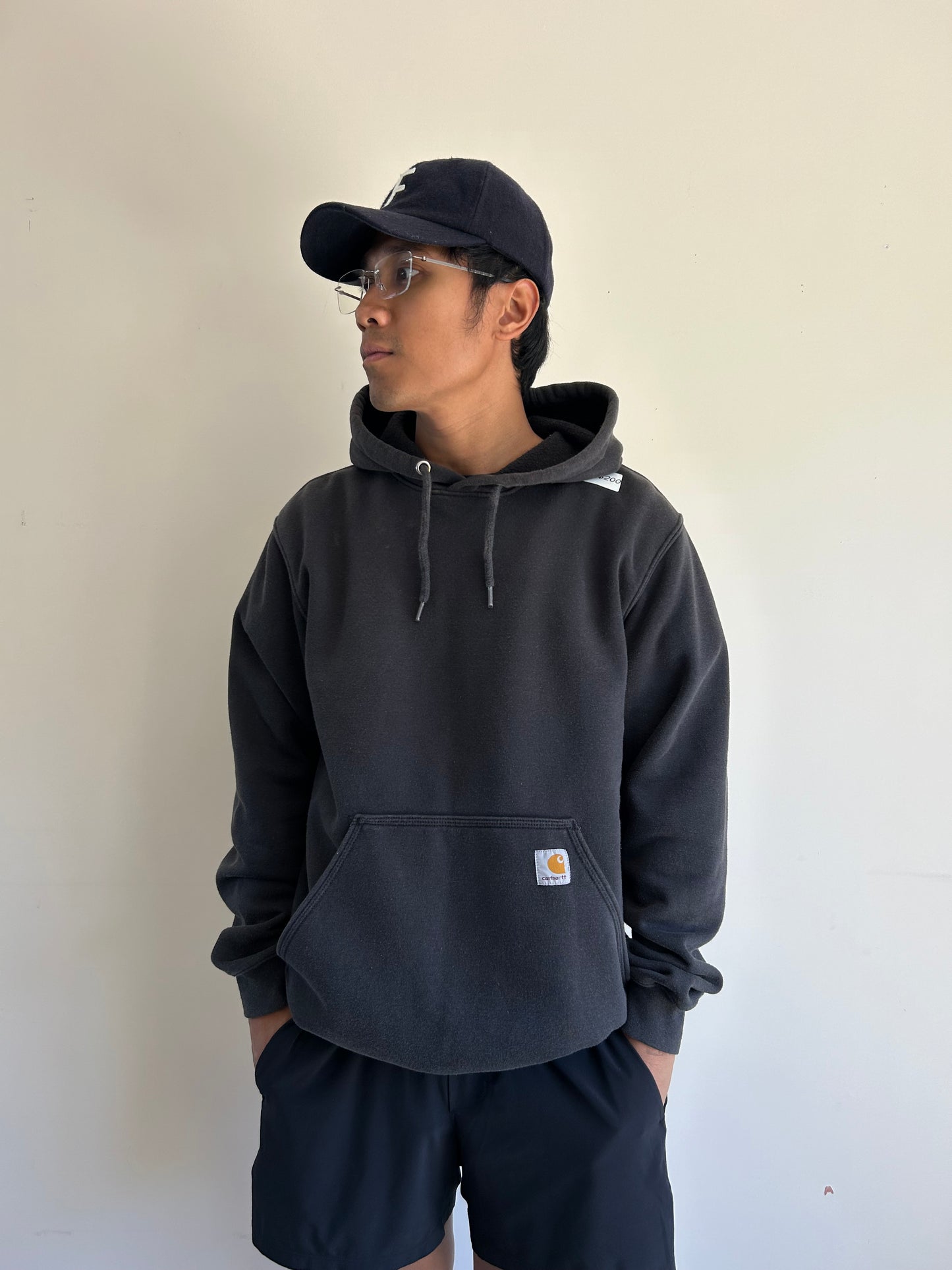 Vintage Fade Carhartt Hoodie Small