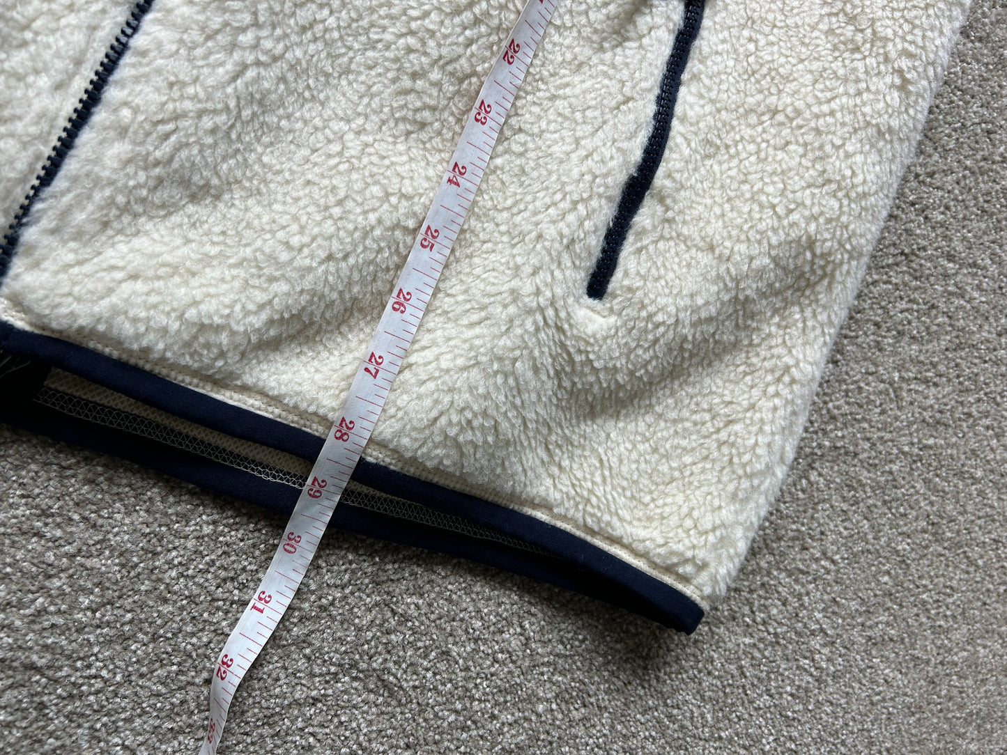 Ralph Lauren RL Two Tone Fleece Jacket Large