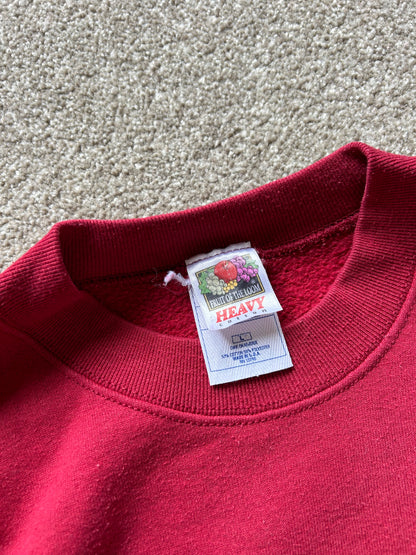 Vintage San Fransisco 49ers NFL Maroon Sweater Large