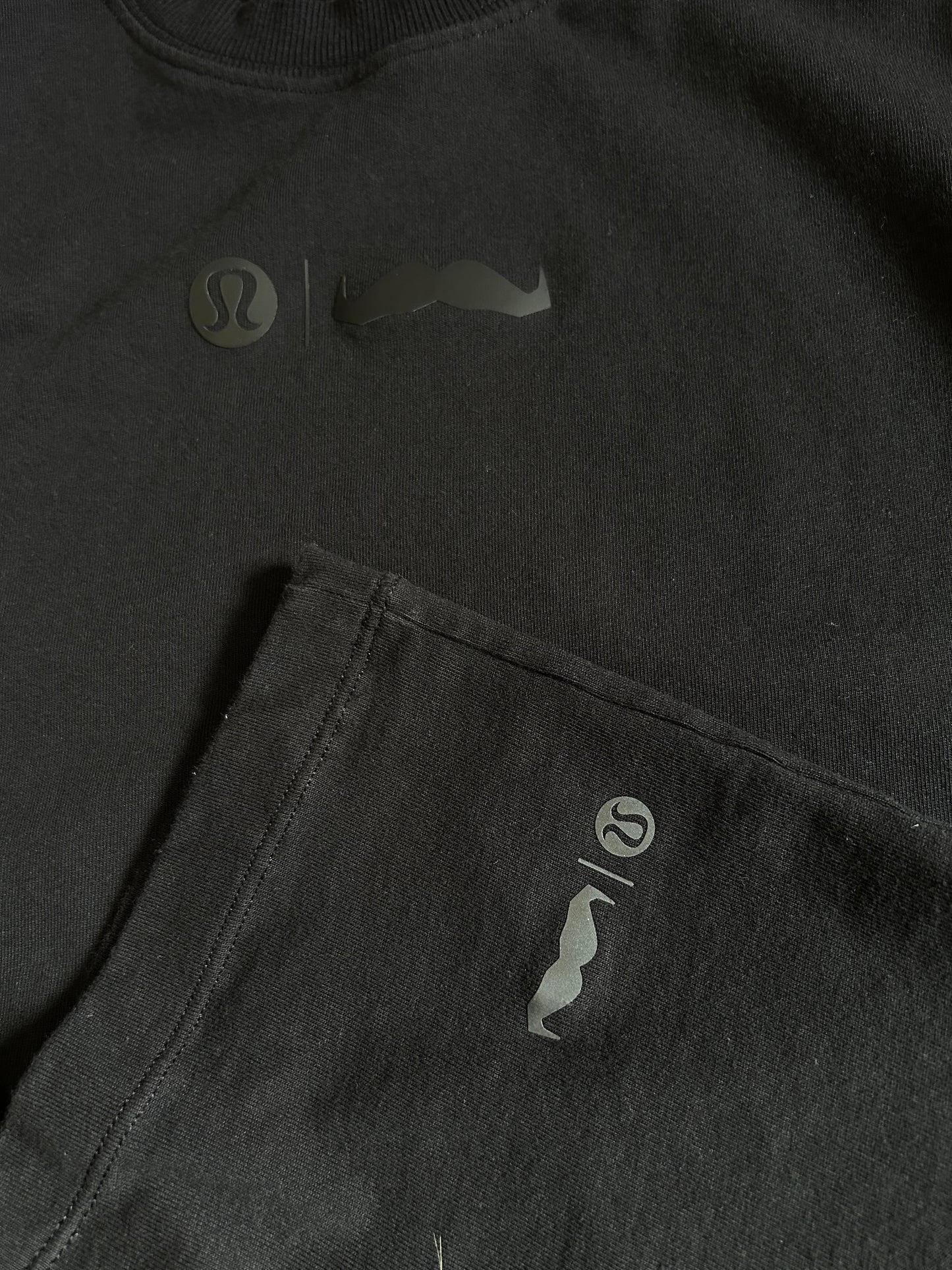 Heavyweight Cotton Jersey T-Shirt Movember Medium Black