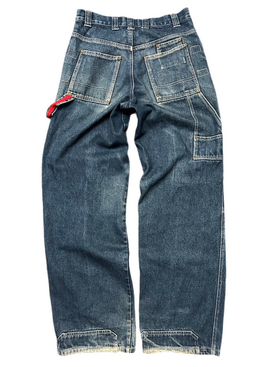 Carpenter Denim Baggy Pants