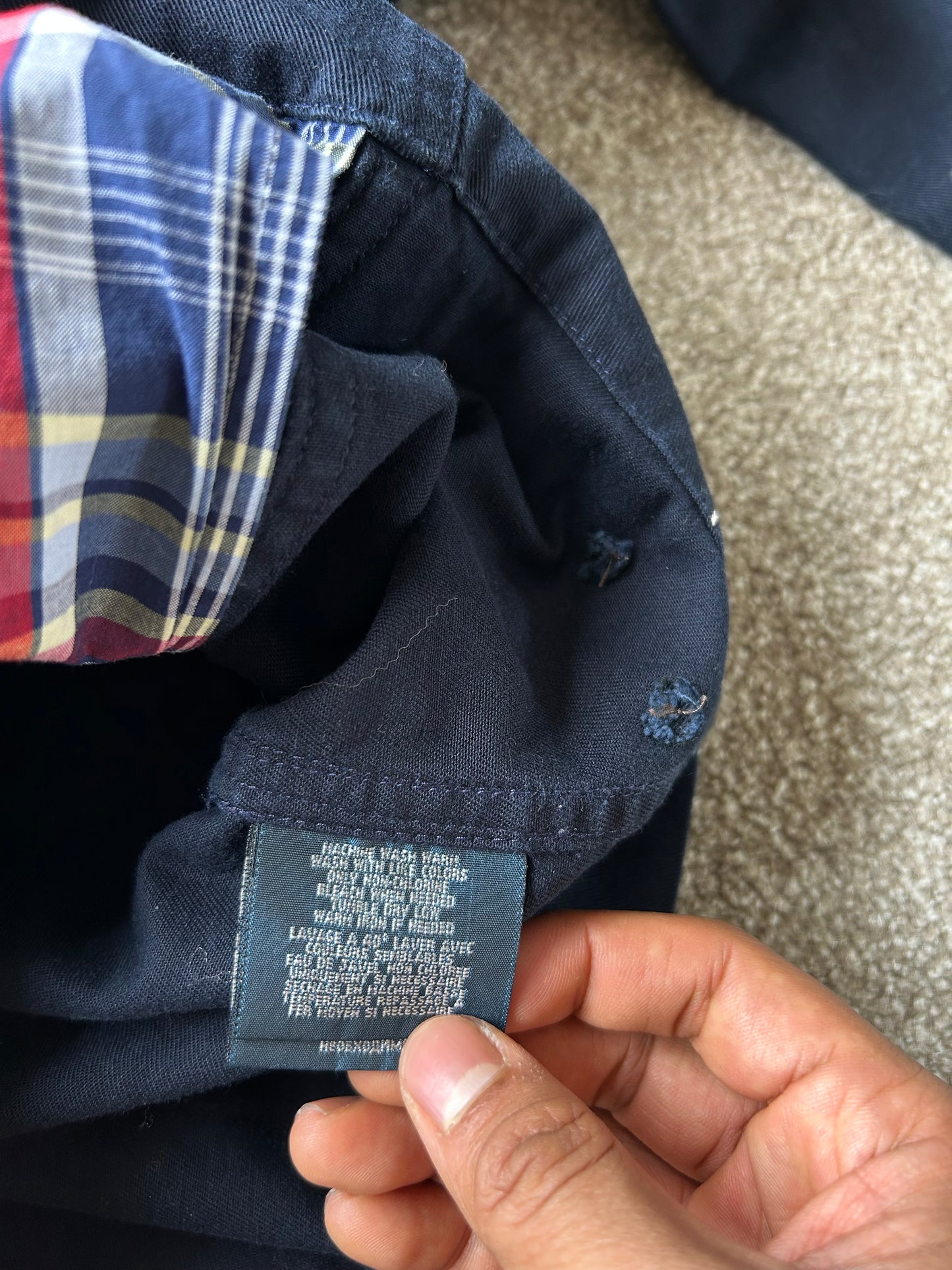 Ralph Lauren RL Harrington Jacket Extra Small Navy Blue