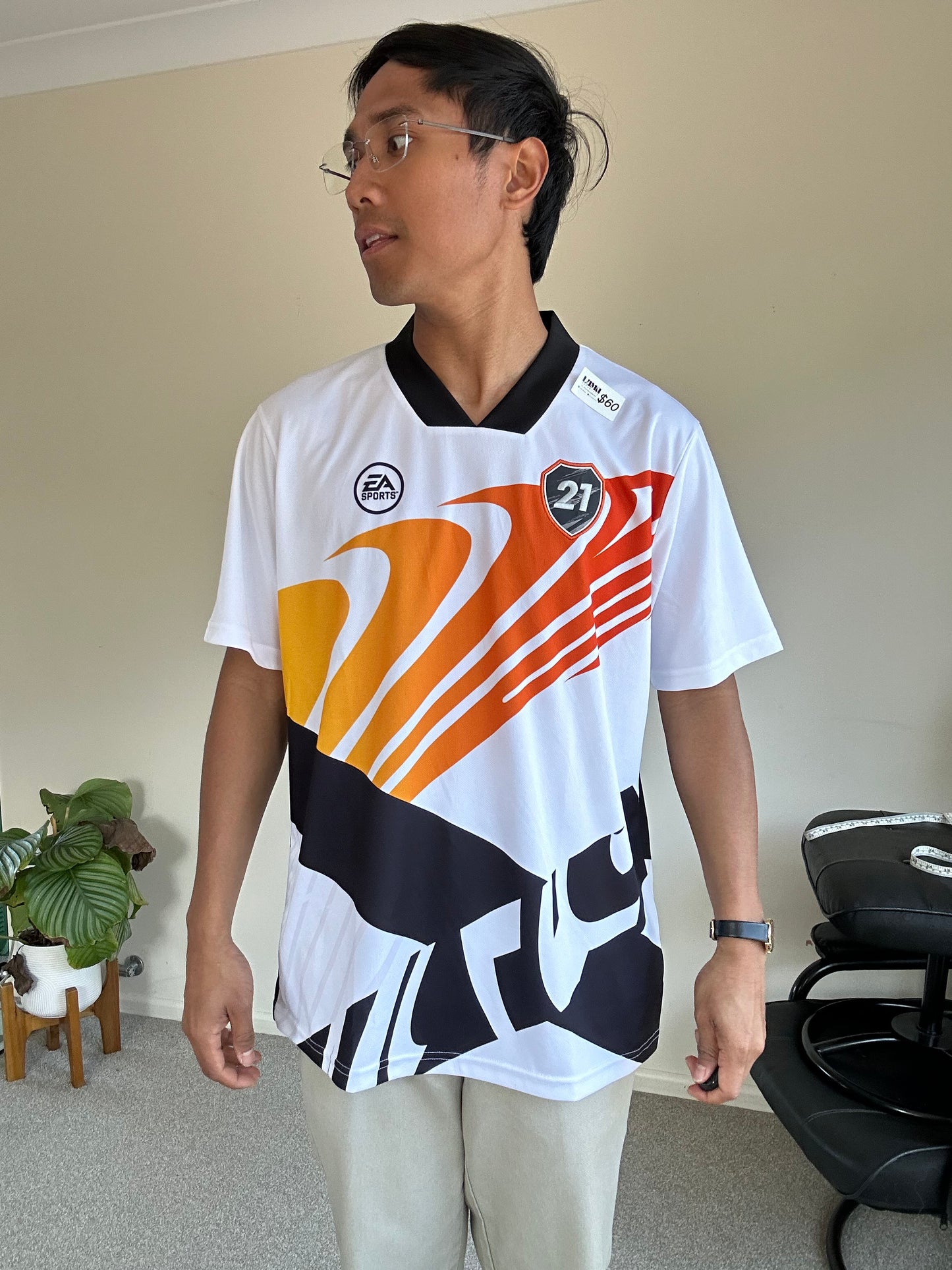 EA Sports FIFA 21 Ultimate Team Away jersey White Large