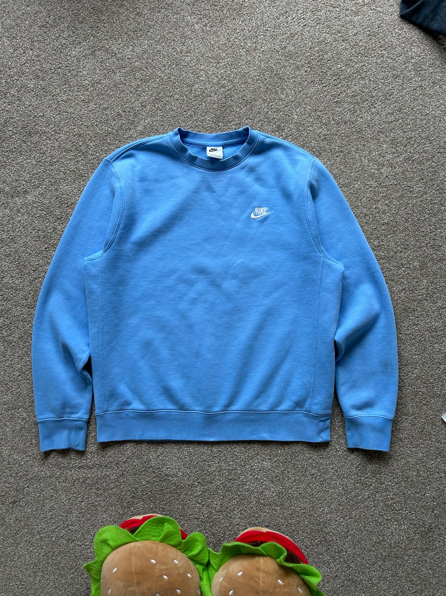 Nike Baby Blue Sweater Crewneck Medium