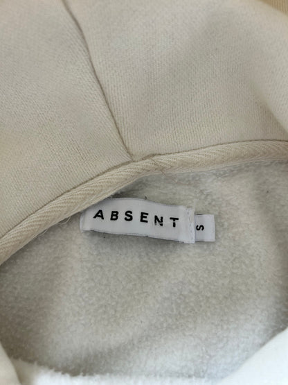 Absent Hoodie Cream size Small