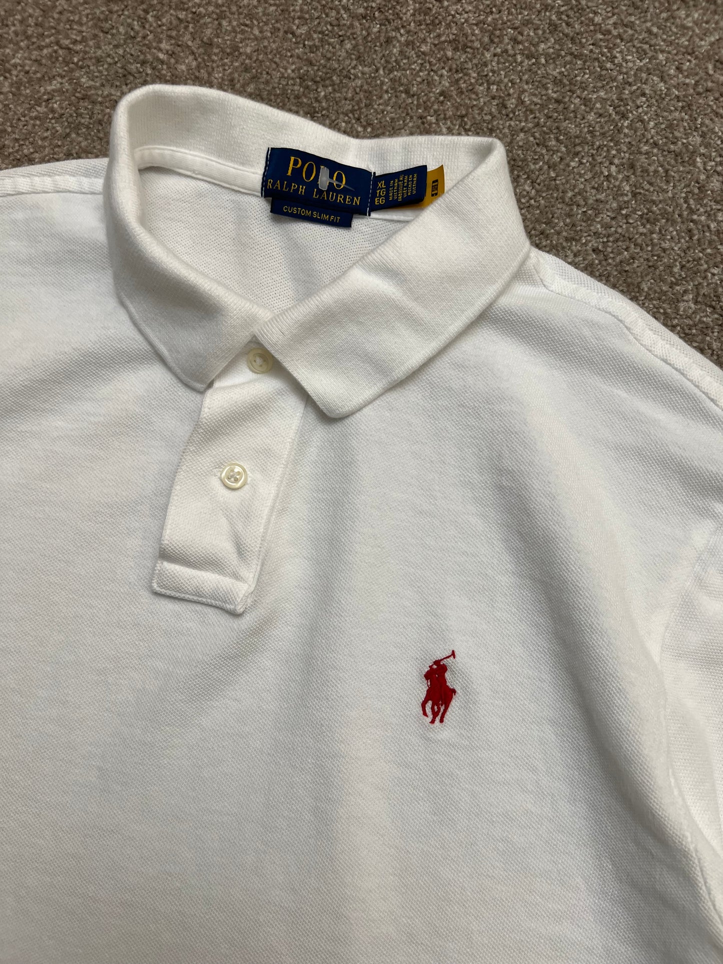 Custom Slim Fit Performance Polo Shirt
Polo Ralph Lauren XL