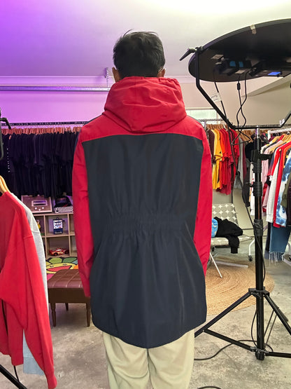 Women's Tommy Hilfiger 3-in-1 Systems Anorak Jacket Red Medium Navy