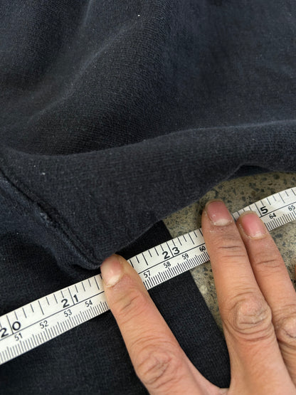XLarge Text Sweat Black Hoodie, a streetwear staple made from 475GSM heavyweight cotton Medium
