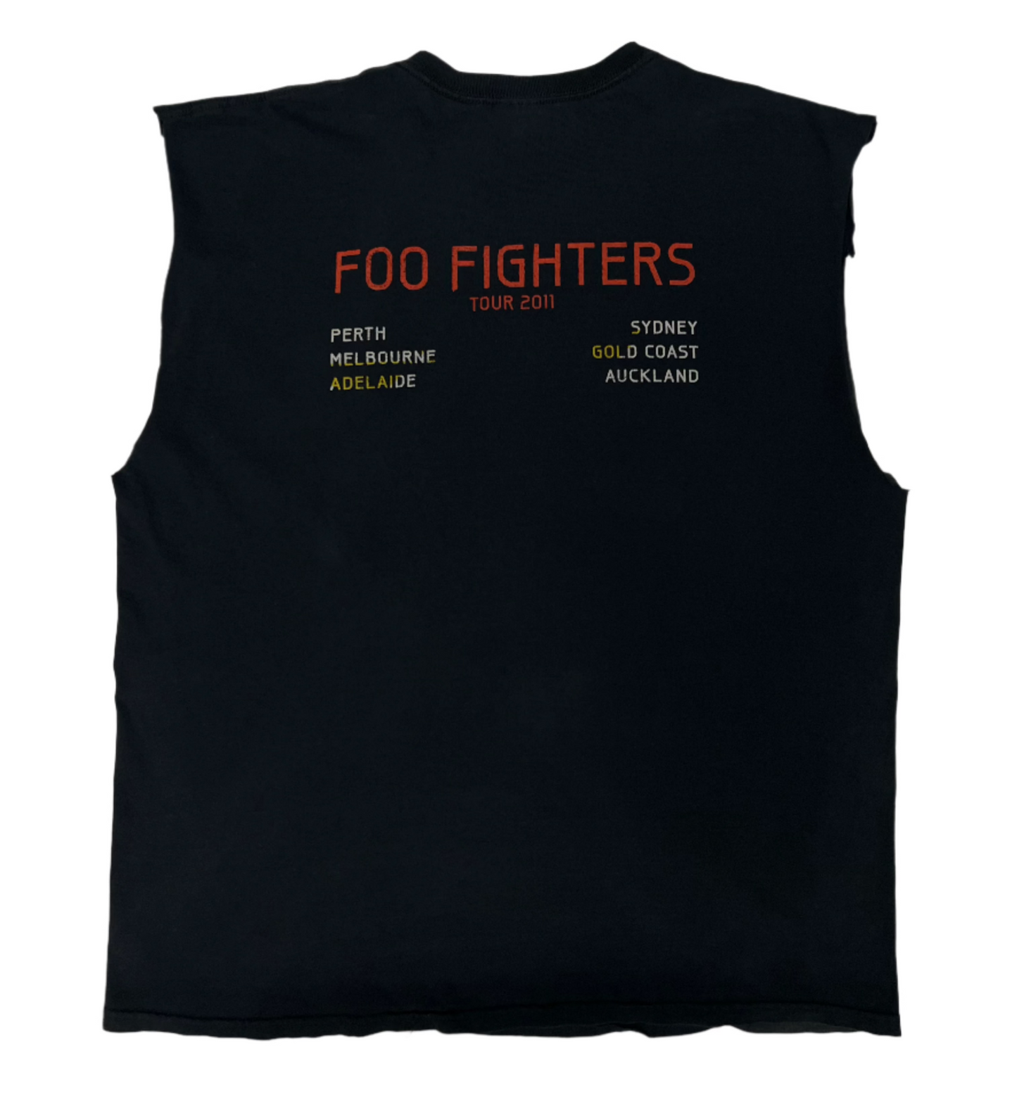 Foo Fighters 2011 Tour Shirt Extra Large