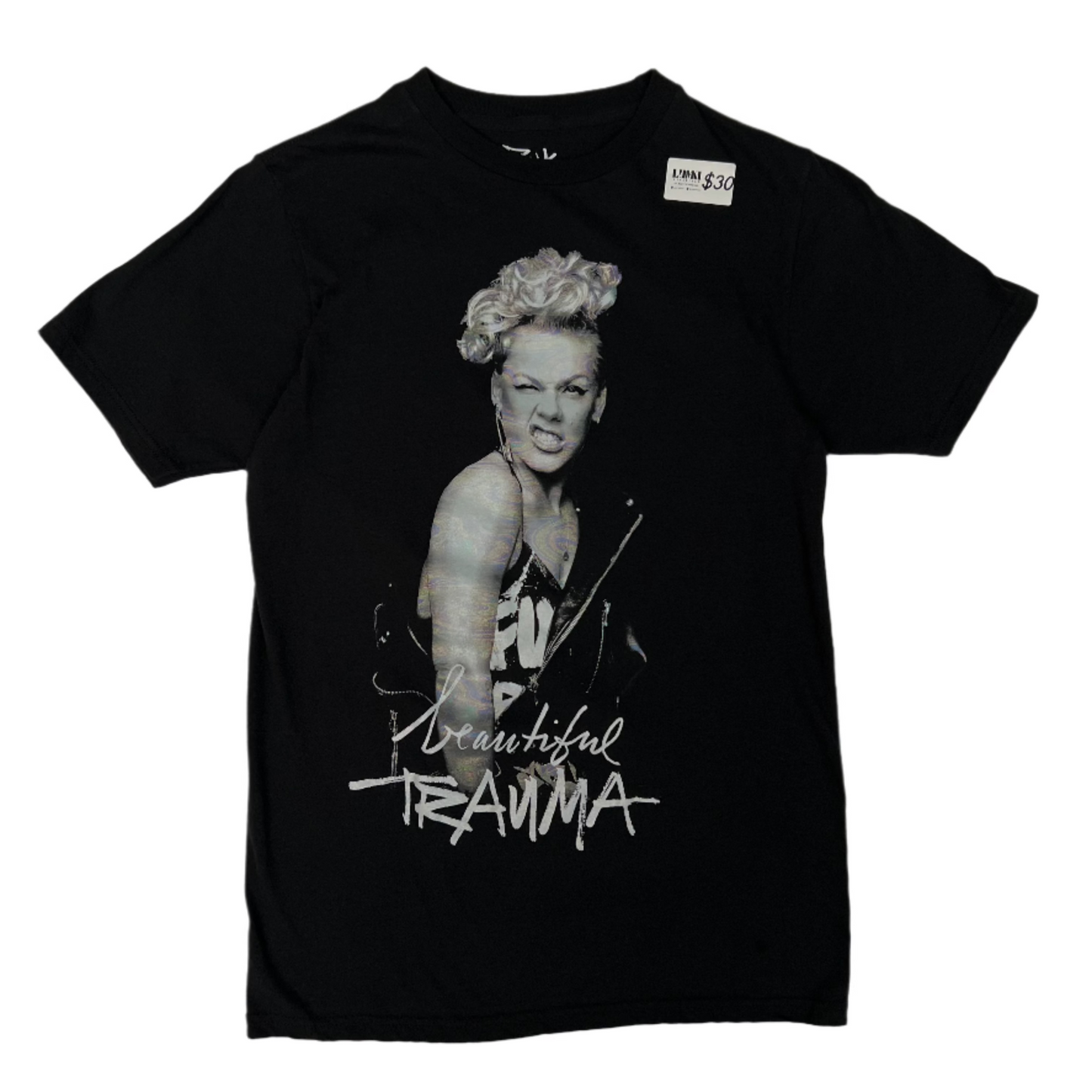 Pink Beautiful Trauma worl tour 2018 shirt medium
