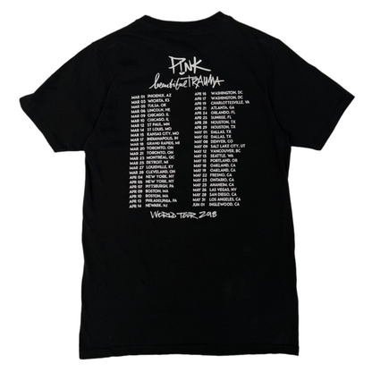 Pink Beautiful Trauma worl tour 2018 shirt medium