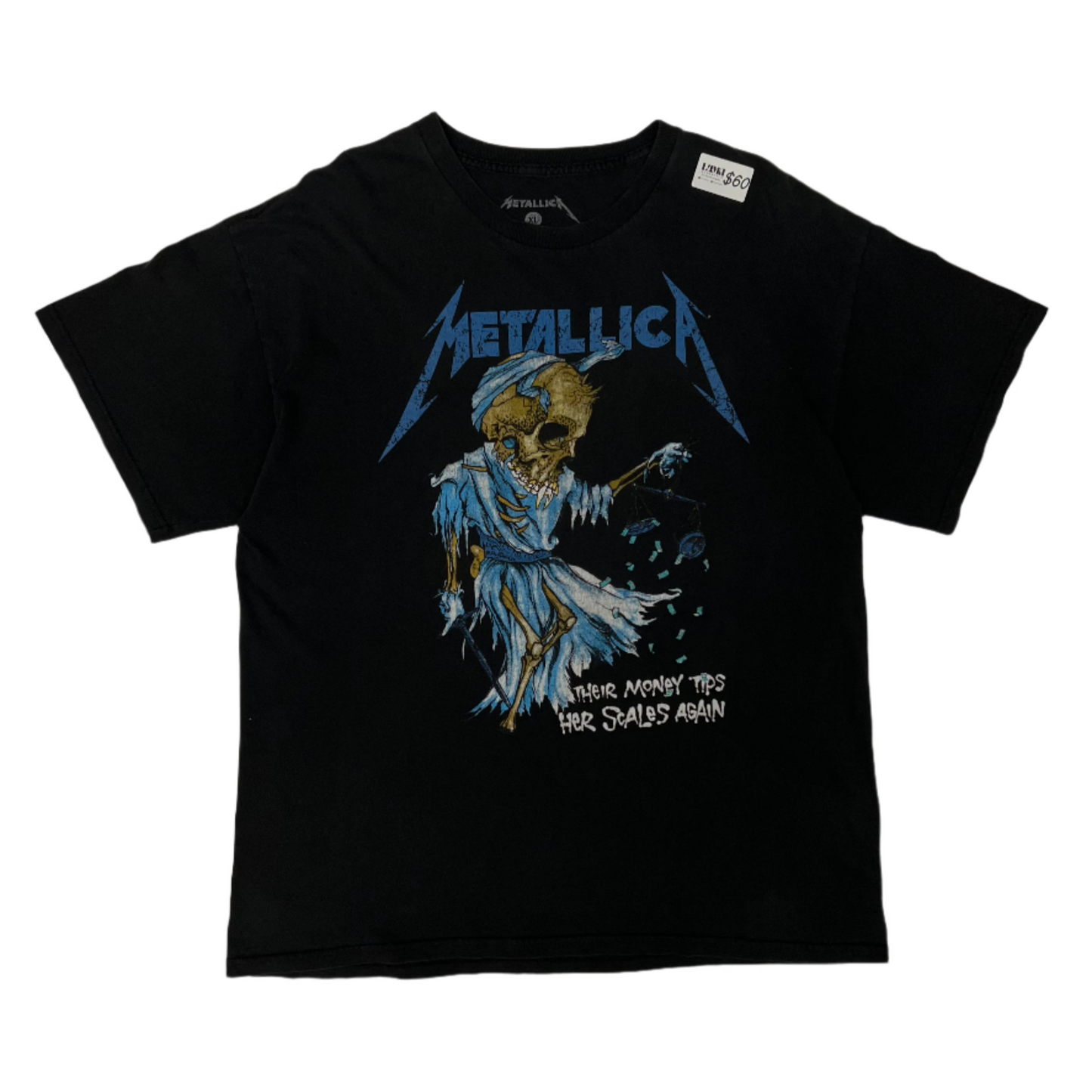 Metalica band shirt extra large